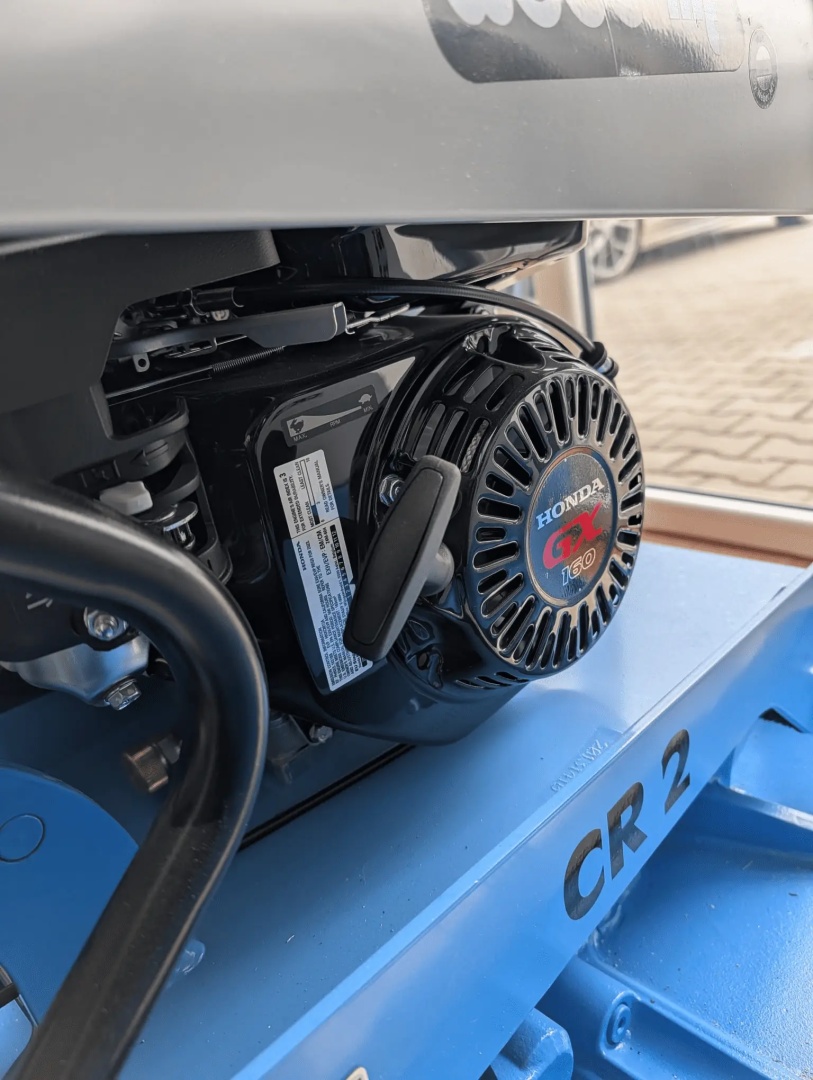 Silnik Honda GX 160 w zagęszczarce Weber CR 2